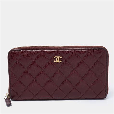 chanel classic small double wallet price|chanel zipped wallet.